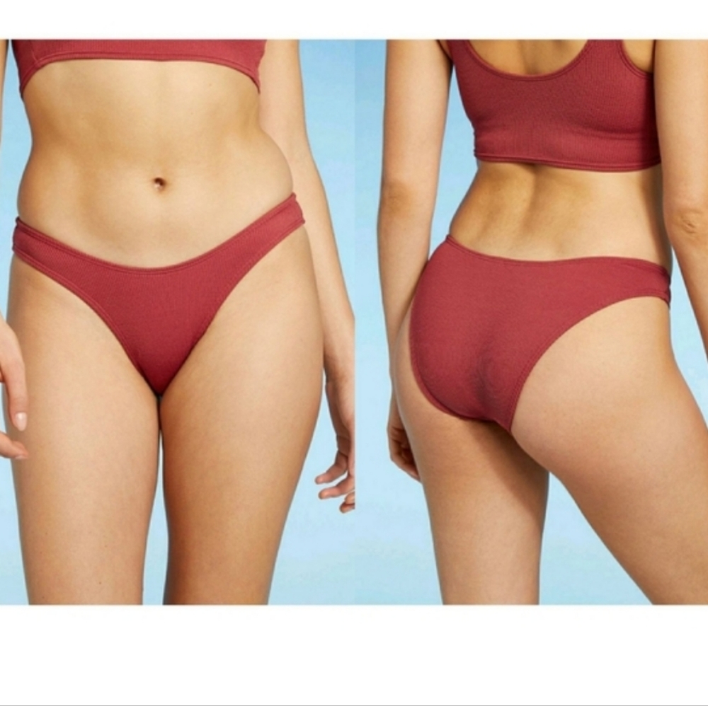 Xhilaration Ribbed Bikini Bottom